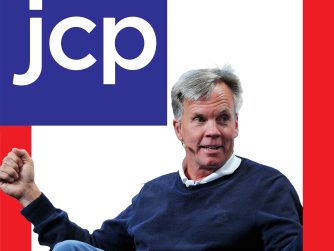 Ron Johnson in JCPenney logo circa 2012