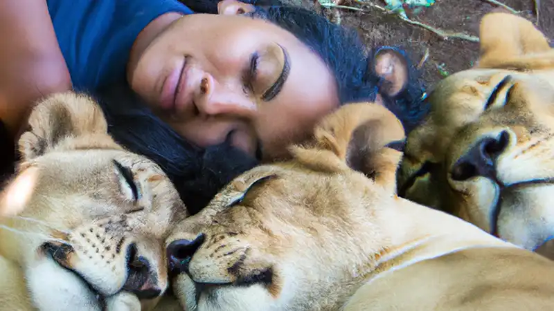 With psychological safety, humans and lions can live safely together